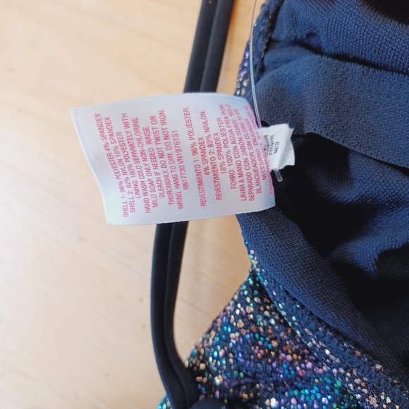 🎀3/$30 NWT! One Piece bathing suit Multi Color Rainbow (3325) - Picture 5 of 9